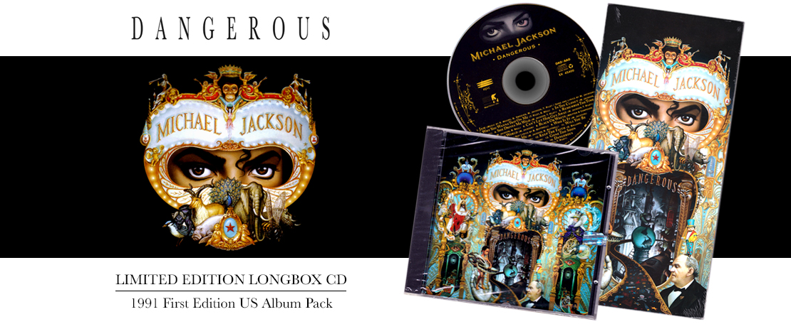 Dangerous Longbox CD - Promo